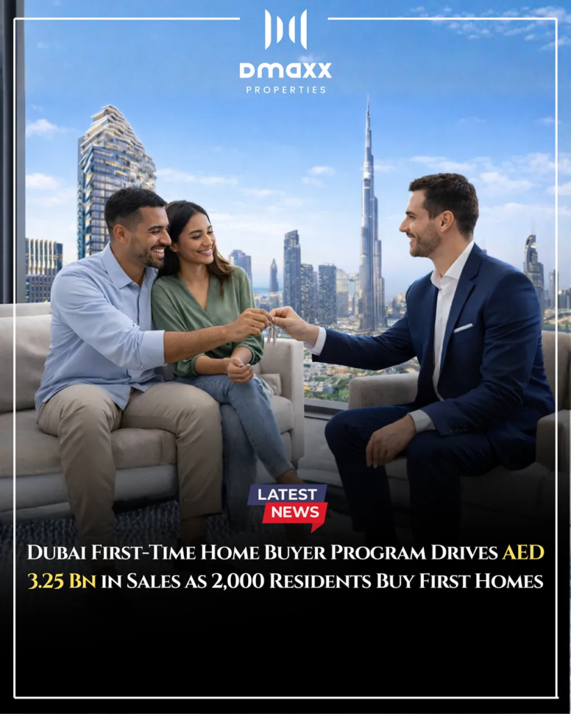 First time home buyer program drives aed 3 25 billion sales